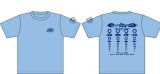 ルアーショップ ウルア オリジナルGT Tシャツ ver3 カラー：サックス サイズ：LL