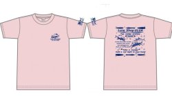 画像1: ルアーショップ ウルア オリジナルGT Tシャツ ver2 カラー：ライトピンク  サイズ：L