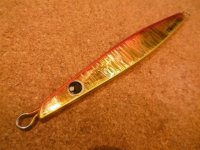 ツダジグ バスター130 145mm 130g カラー：赤金