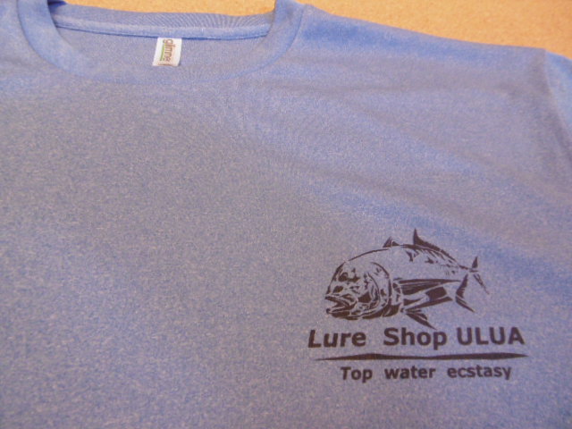 画像3: ルアーショップ ウルア オリジナルGT Tシャツ ver2 カラー：ミックスブルー サイズ：LL
