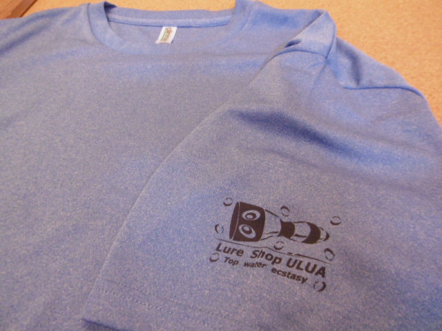 画像4: ルアーショップ ウルア オリジナルGT Tシャツ ver2 カラー：ミックスブルー サイズ：3L